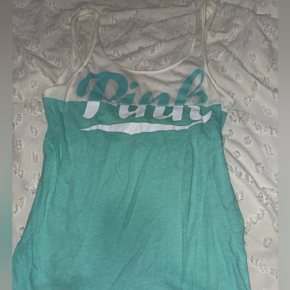 PINK Victoria's Secret Aqua Camisole